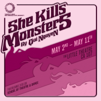 She Kills Monsters Pink Graphic